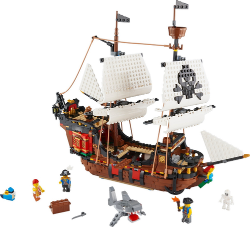 Lego Creator 3in1 Set 31109 Piratenschiff Neu OVP