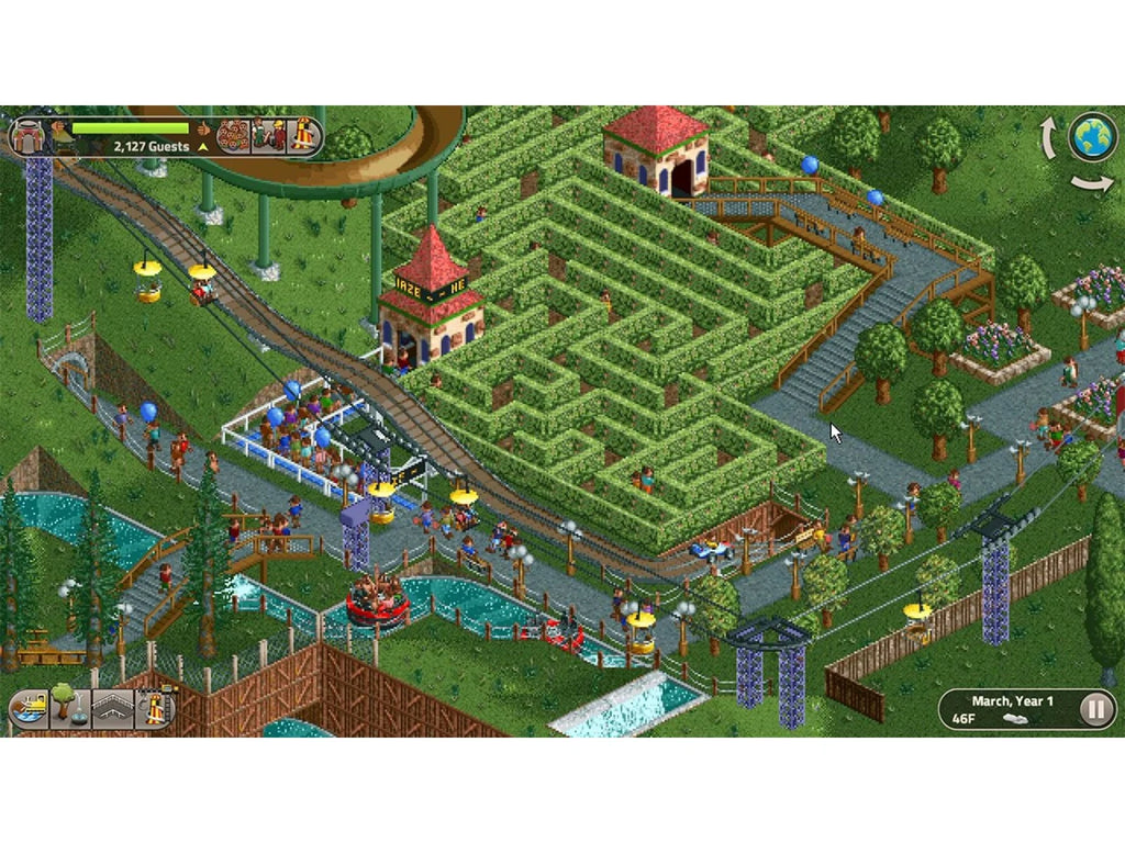 RollerCoaster Tycoon Classic – Nintendo Switch (EU-Version, englisches Cover)