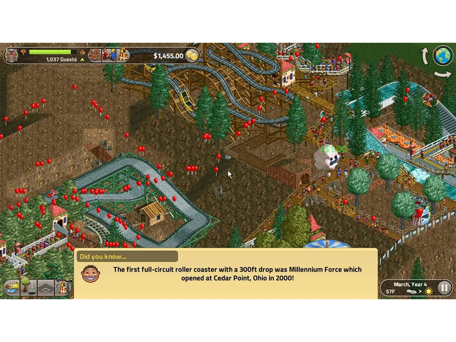 RollerCoaster Tycoon Classic – Nintendo Switch (EU-Version, englisches Cover)