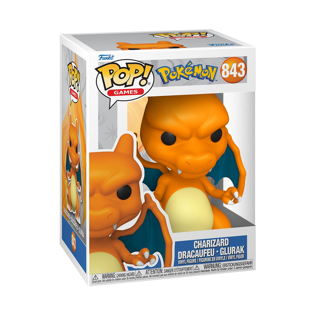 Funko Pop Pokémon Glurak (Charizard) #843 Neu OVP