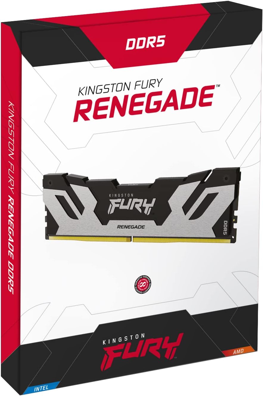 Kingston Fury Renegade DDR5 16GB 6400MT/s RAM Desktop KF564C32RS-16 Neu OVP