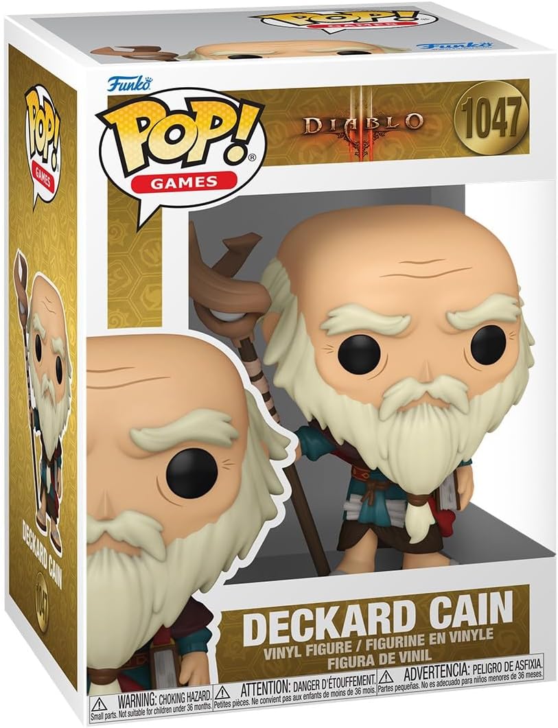 Funko Pop Games – Diablo III Deckard Cain (#1047) – Neu & OVP