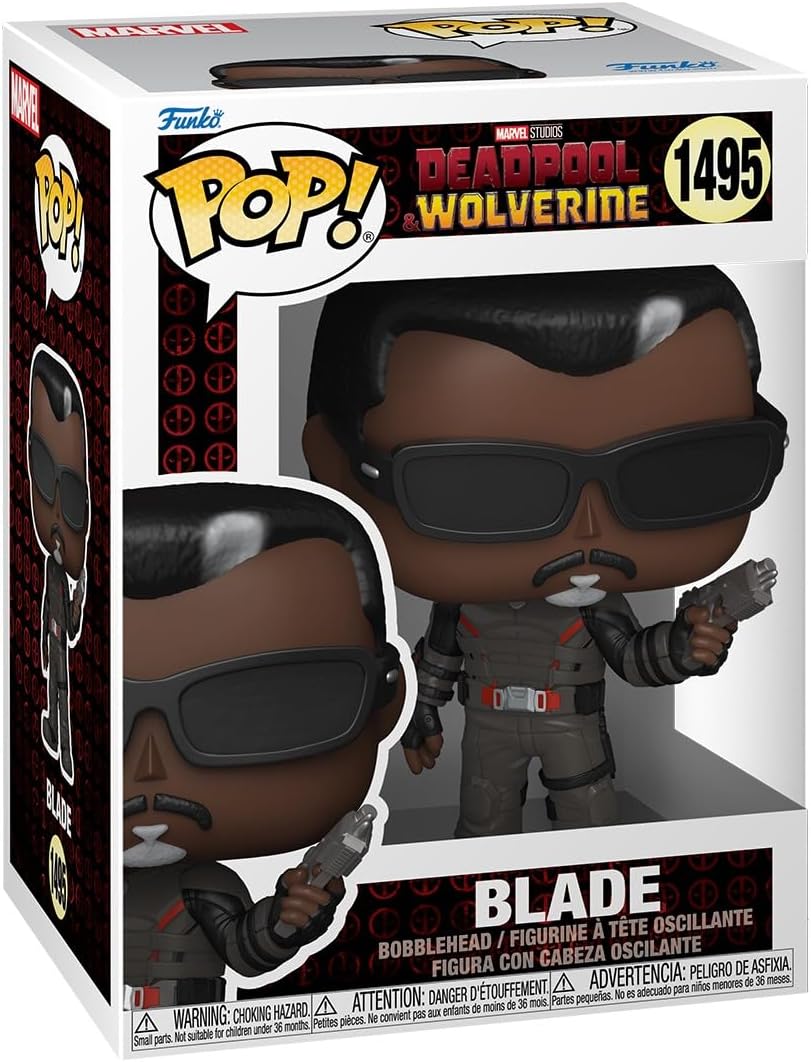 Funko Pop Marvel Deadpool & Wolverine Blade #1495 Neu OVP