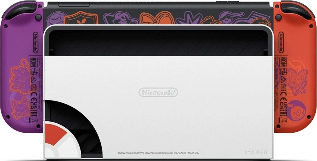 Nintendo Switch OLED Pokémon Karmesin & Purpur Edition Neu OVP