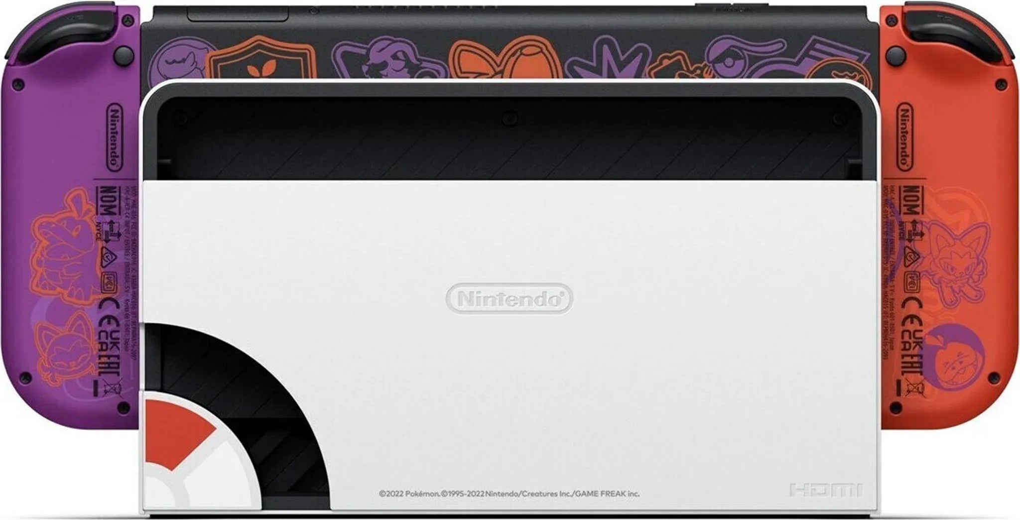 Nintendo Switch OLED – Pokémon Karmesin & Purpur Edition – Neu & OVP