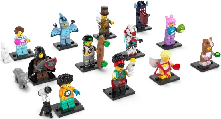 LEGO Minifiguren Serie 27 Kompletter 12er Satz Neu ungeöffnet