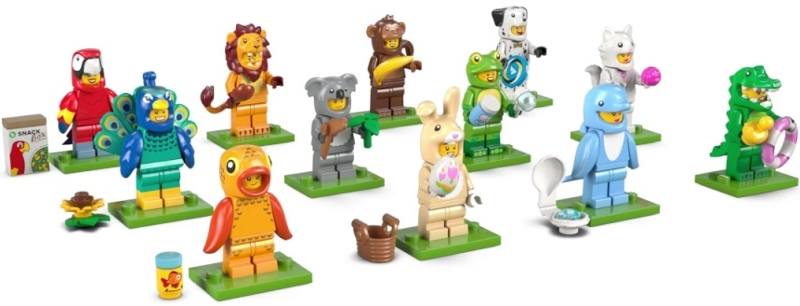 LEGO Minifiguren Serie 28 Kompletter 12er Satz Neu ungeöffnet