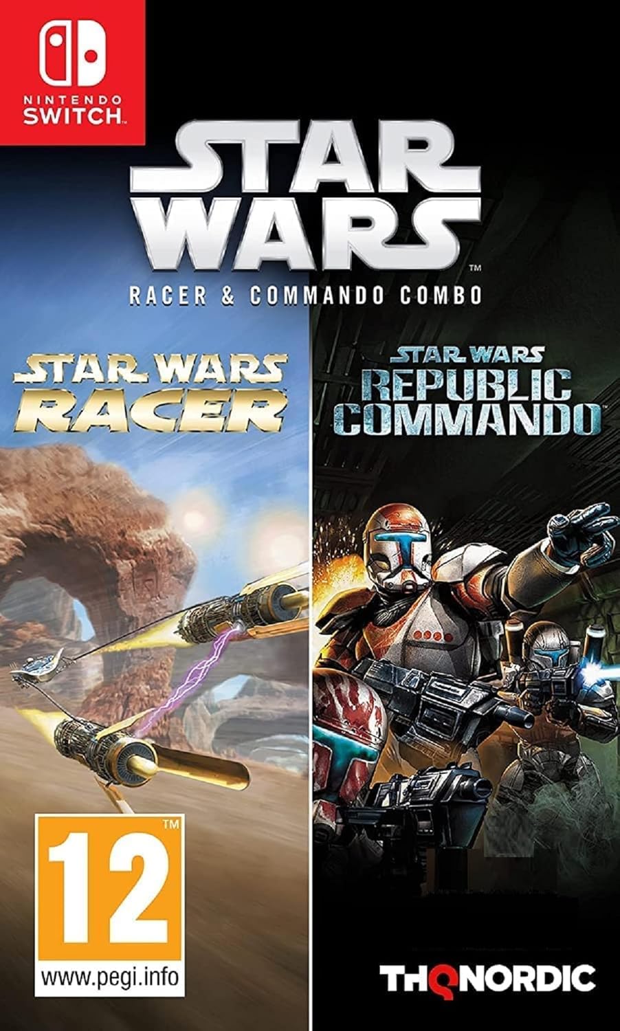 Star Wars: Racer and Commando Combo – Nintendo Switch (EU-Version, englisches Cover)