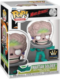 Funko Pop Movies Mars Attacks Martian Soldier Specialty Series Exclusive #187 Neu OVP