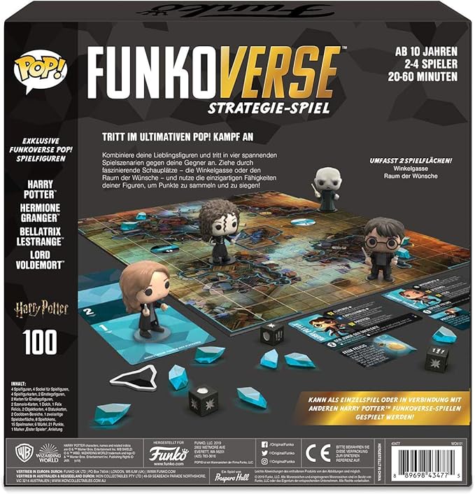 Funko Games Funko Harry Potter 100 Funkoverse  Brettspiel