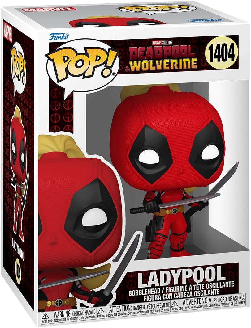 Funko Pop Marvel Deadpool & Wolverine Ladypool #1404 Neu OVP
