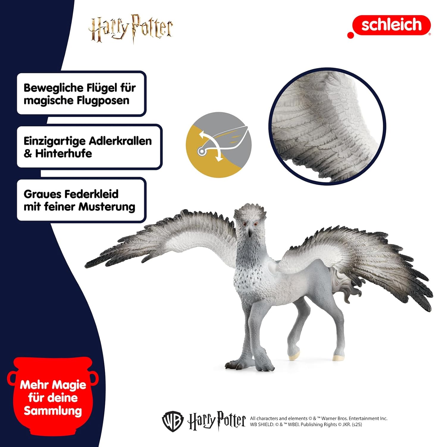 Schleich Harry Potter™ – Seidenschnabel der Hippogreif