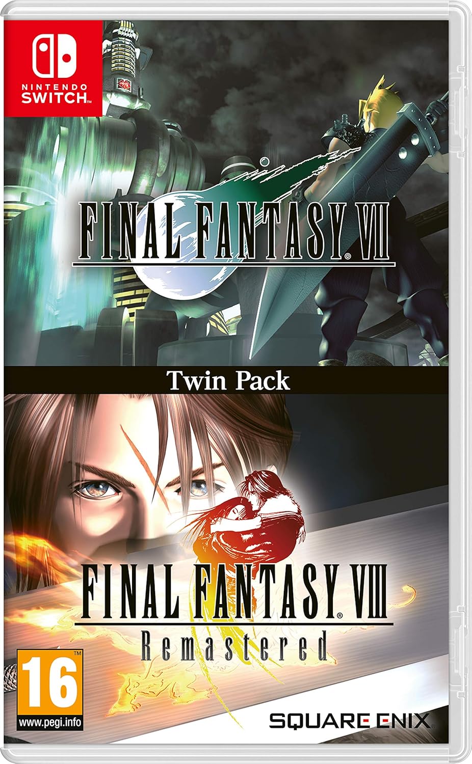 Final Fantasy VII & Final Fantasy VIII Remastered Twin Pack – Nintendo Switch (EU-Version, englisches Cover)