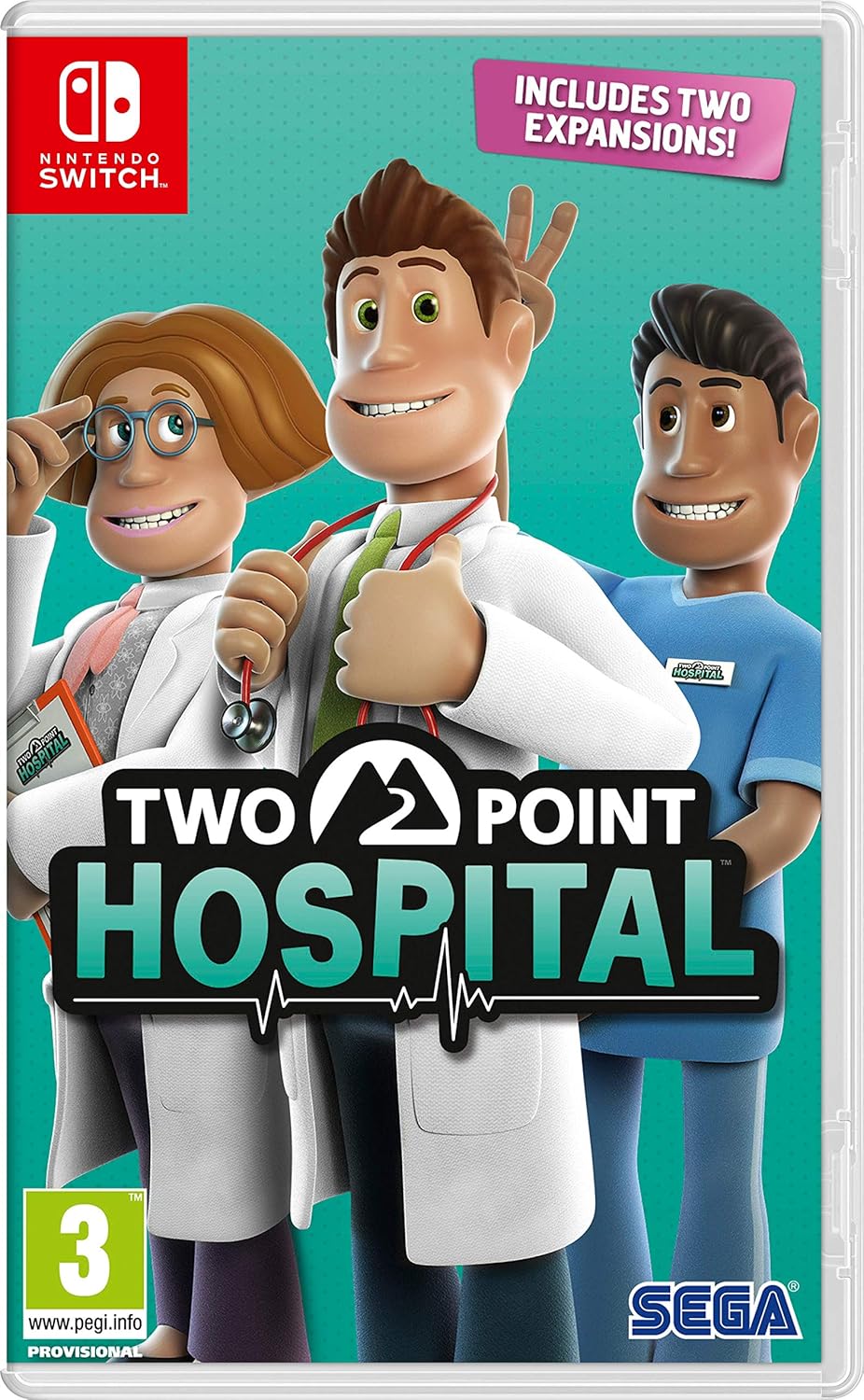 Two Point Hospital – Nintendo Switch | Download Code Only | Neu & OVP