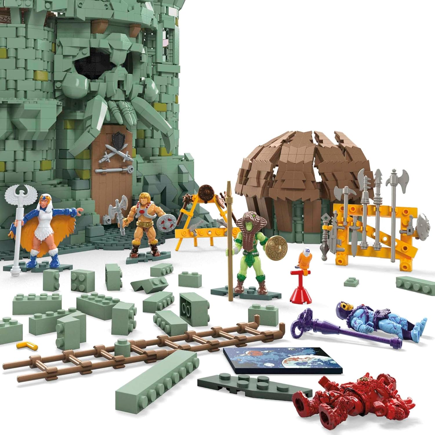 MEGA Masters of the Universe Castle Grayskull 3508 Teile Neu OVP