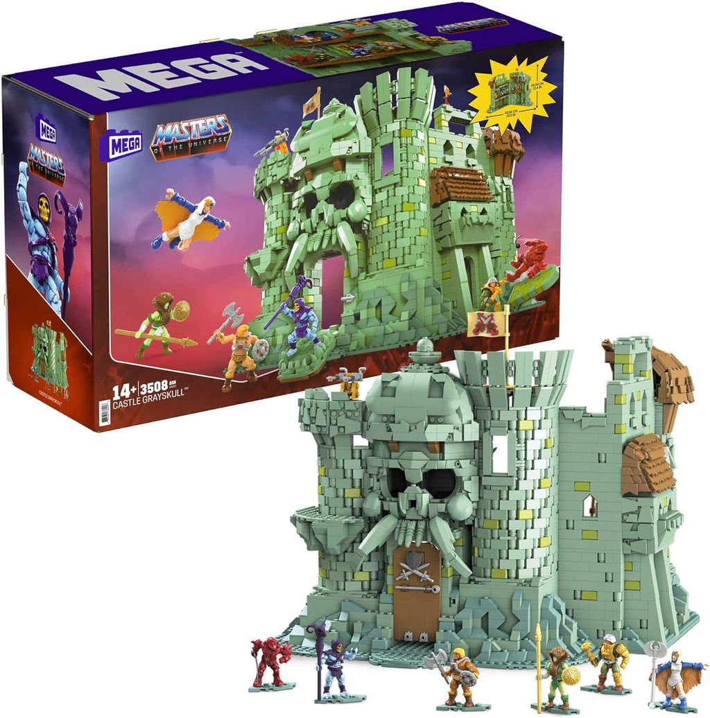 MEGA Masters of the Universe Castle Grayskull 3508 Teile Neu OVP