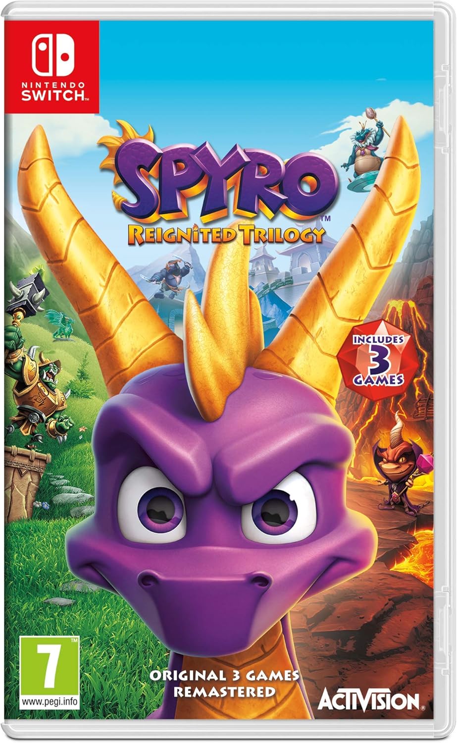 Spyro Reignited Trilogy – Nintendo Switch (EU-Version, englisches Cover)