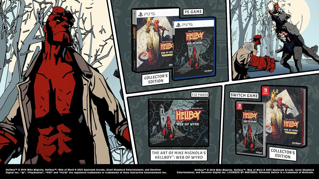 Nintendo Switch Hellboy: Web of Wyrd Collector’s Edition (Modul) Neu OVP EU