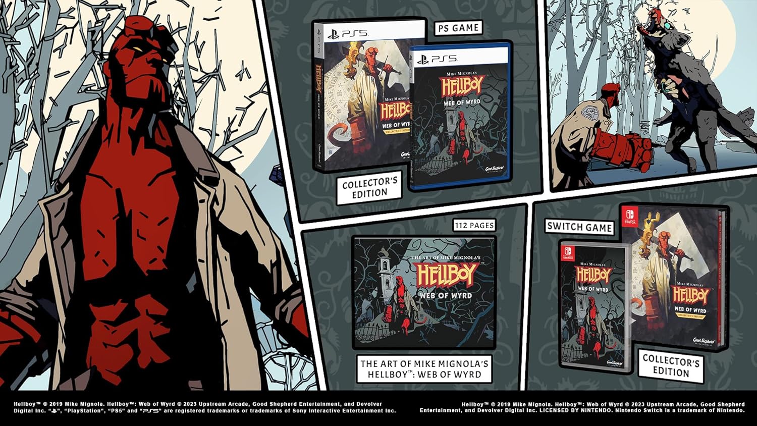 Nintendo Switch Hellboy: Web of Wyrd Collector’s Edition (Modul) Neu OVP EU
