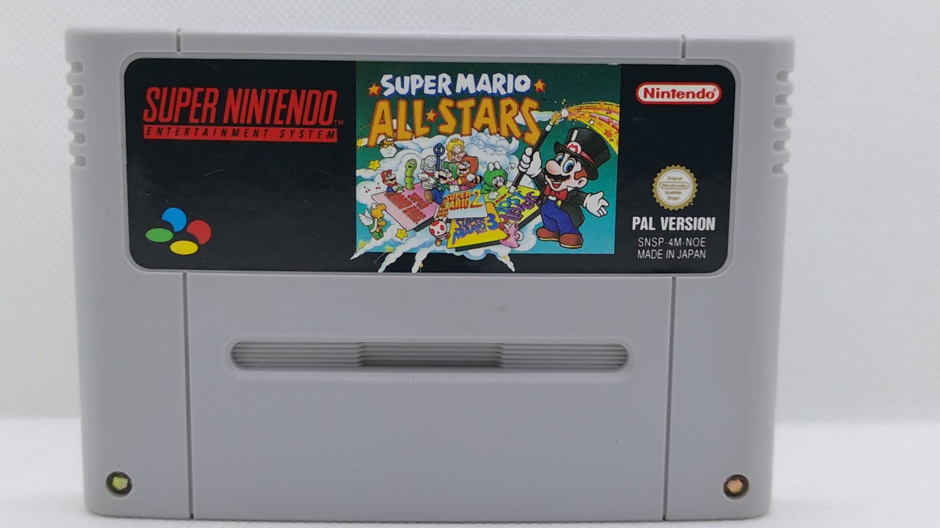 Super Mario All-Stars – SNES PAL Modul (Original, geprüfter Zustand)