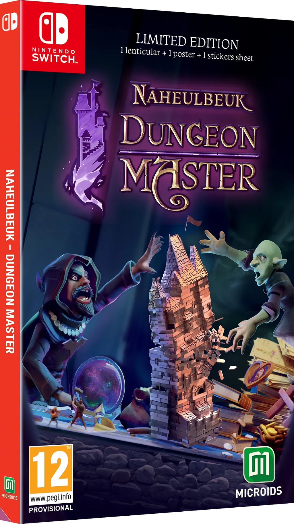 Nintendo Switch Naheulbeuk Dungeon Master Limited Edition Neu OVP