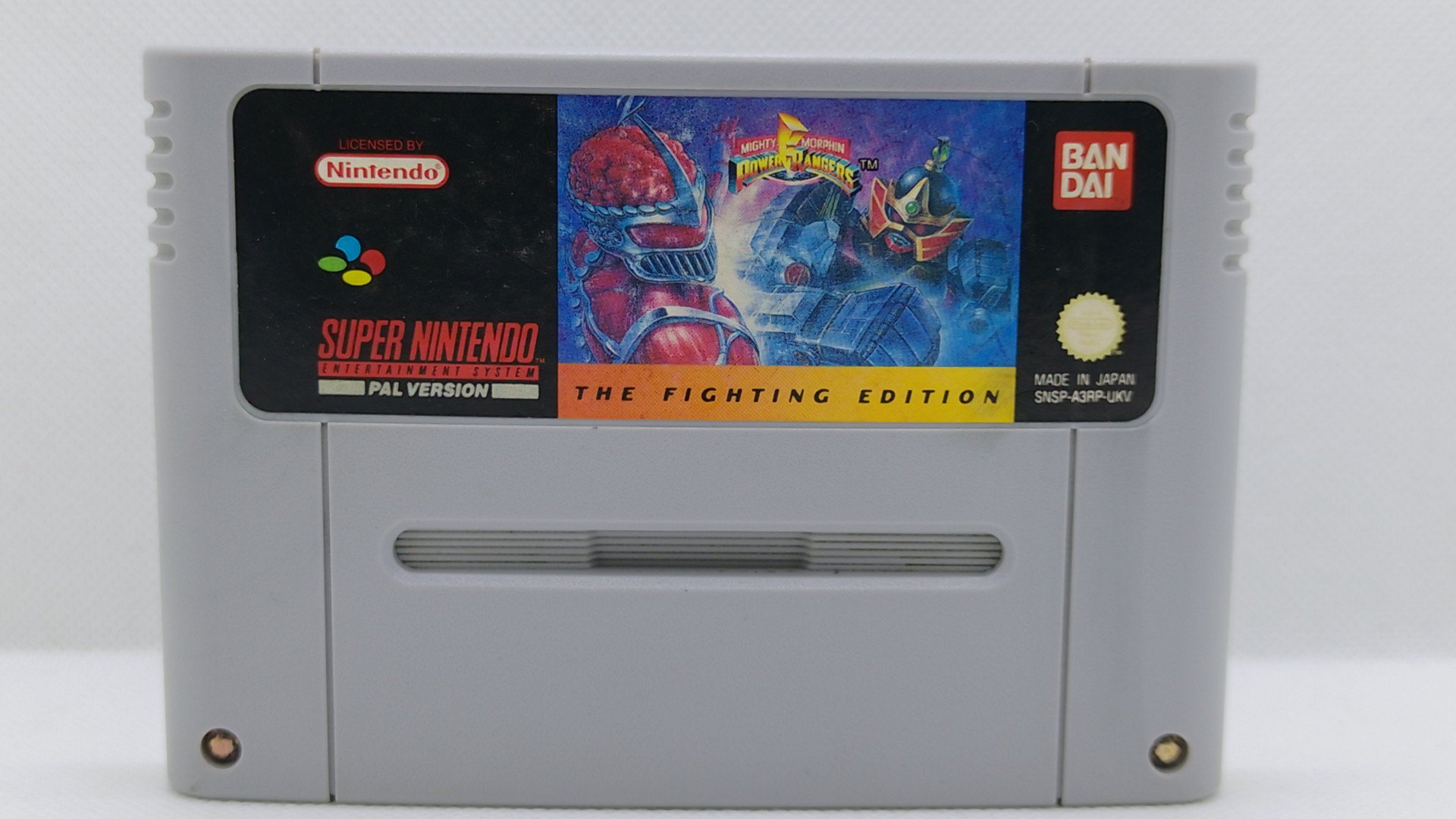 Power Rangers – The Fighting Edition SNES PAL  (Original, geprüfter Zustand)