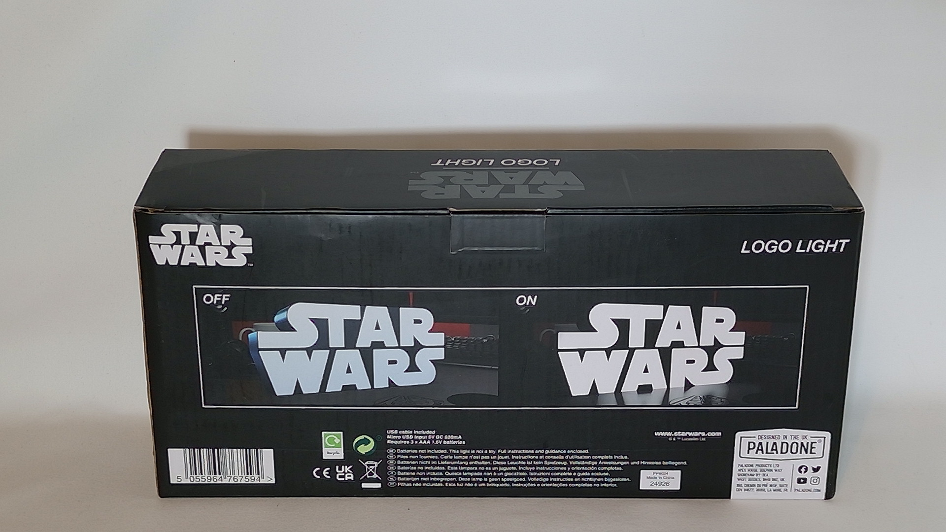 Star Wars LED Logo Light