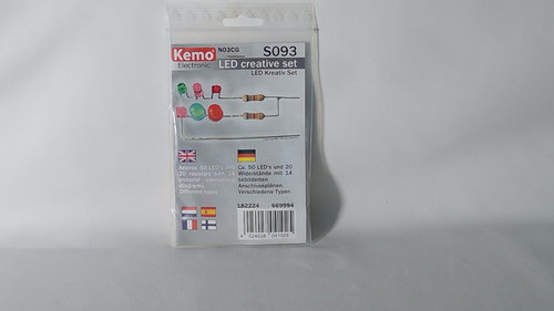 Kemo S093 LED Kreativ-Set Neu OVP