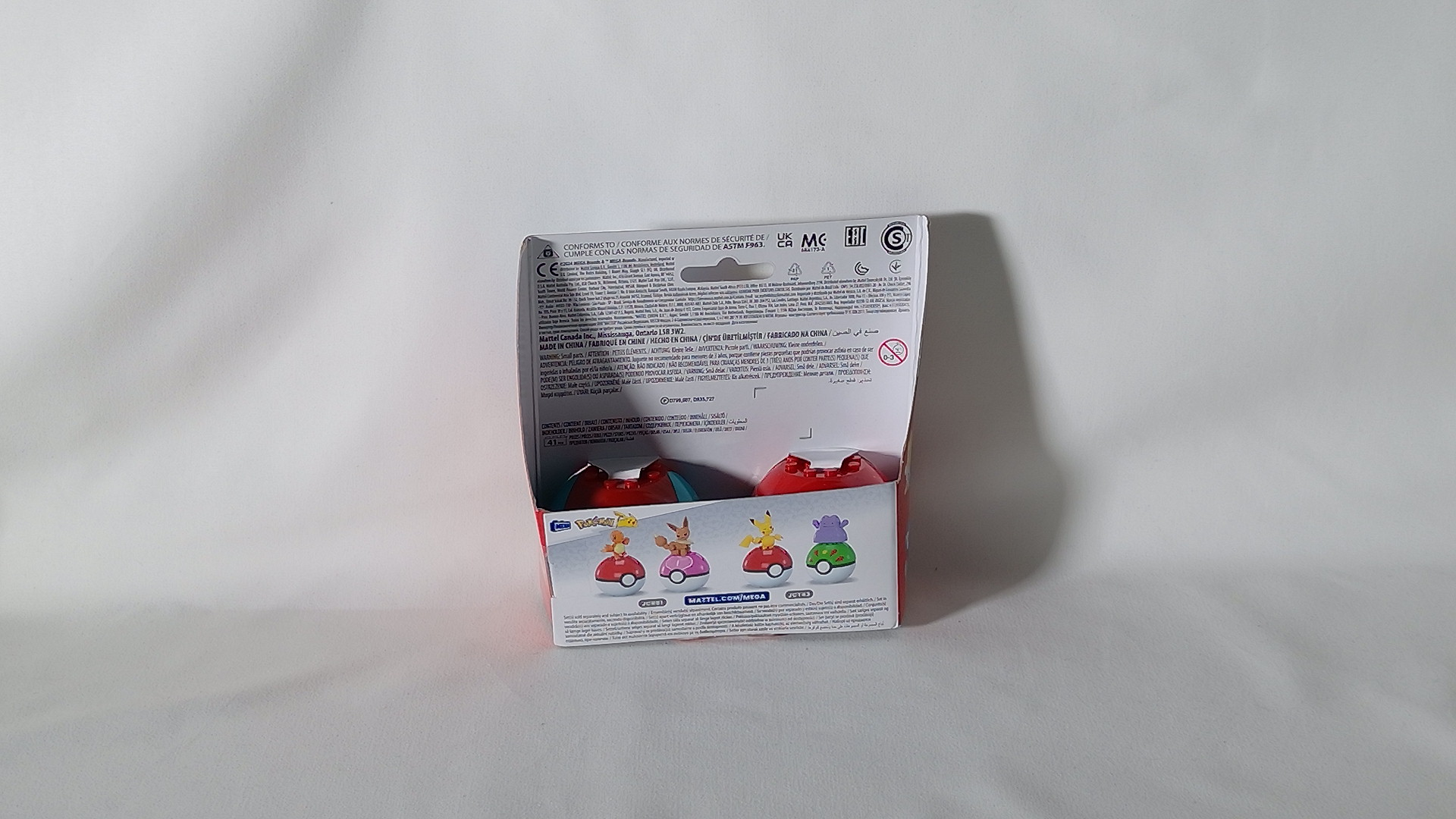 Mega Pokémon – Togepi & Plinfa Bauset (2 Pokébälle, 41 Teile)