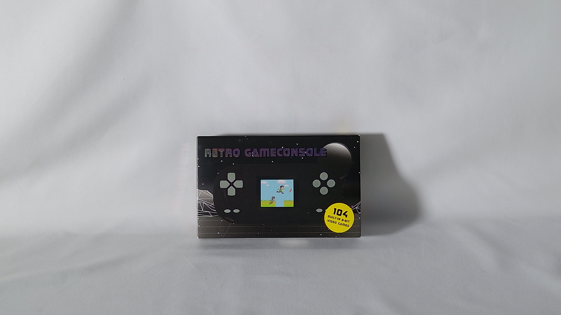 Retro Game Konsole – 104 integrierte Spiele (8-Bit Klassiker, tragbar)