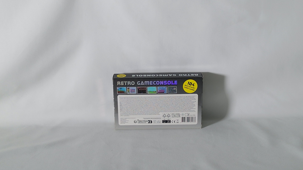 Retro Game Konsole – 104 integrierte Spiele (8-Bit Klassiker, tragbar)