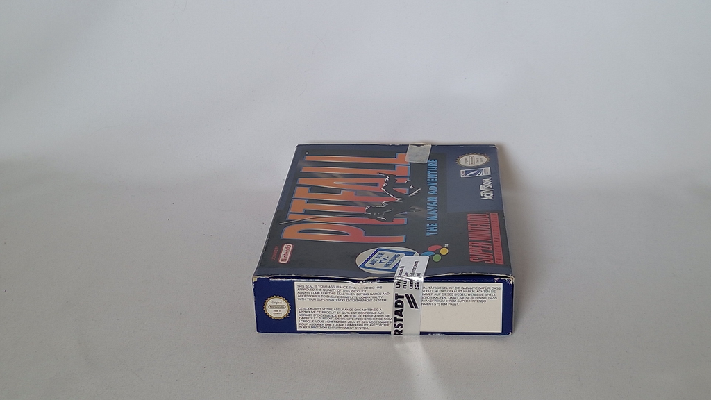 Pitfall: The Mayan Adventure – SNES PAL (mit Box, Anleitung & Inlay, geprüfter Zustand)