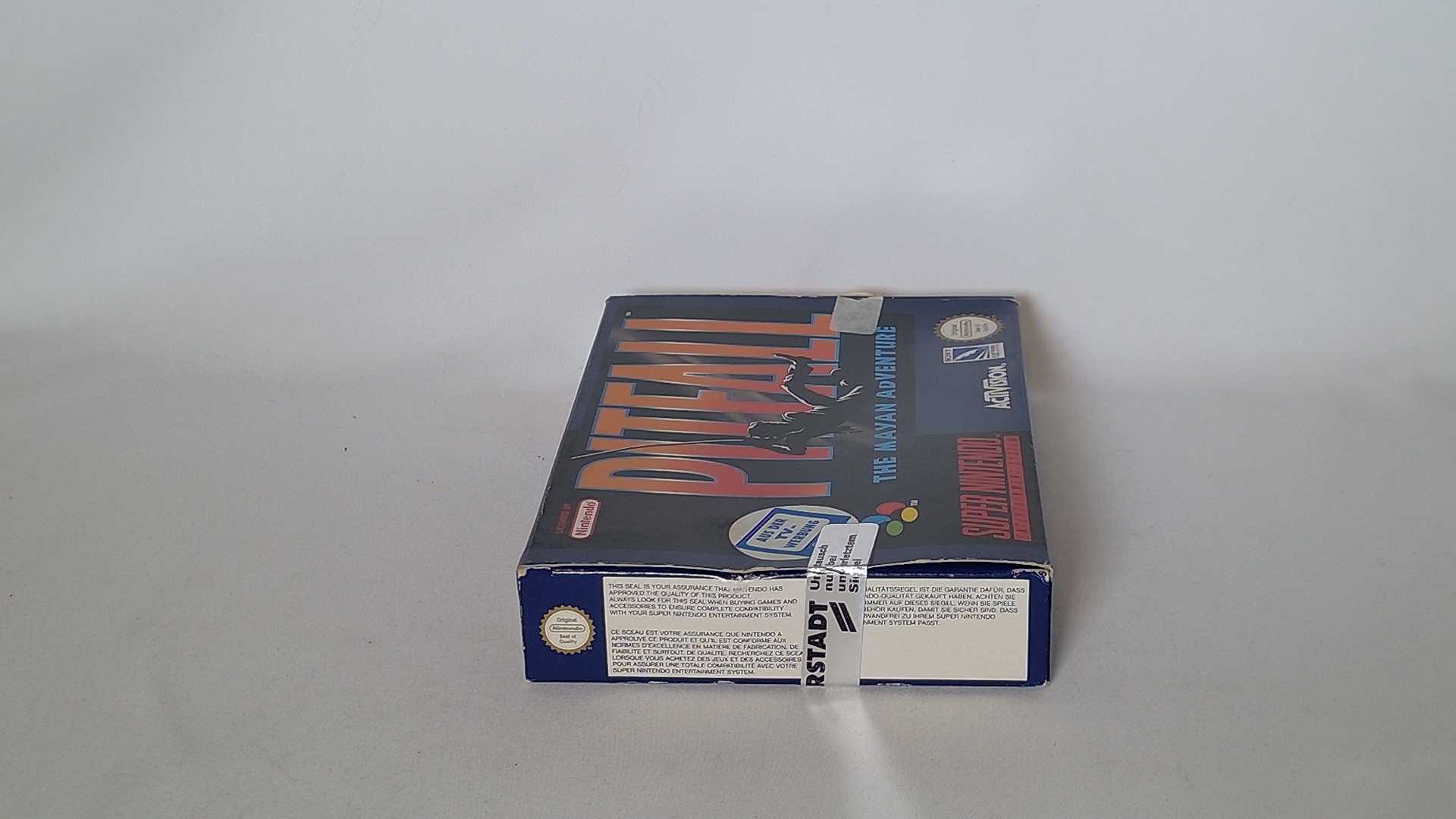 Pitfall: The Mayan Adventure – SNES PAL (mit Box, Anleitung & Inlay, geprüfter Zustand)