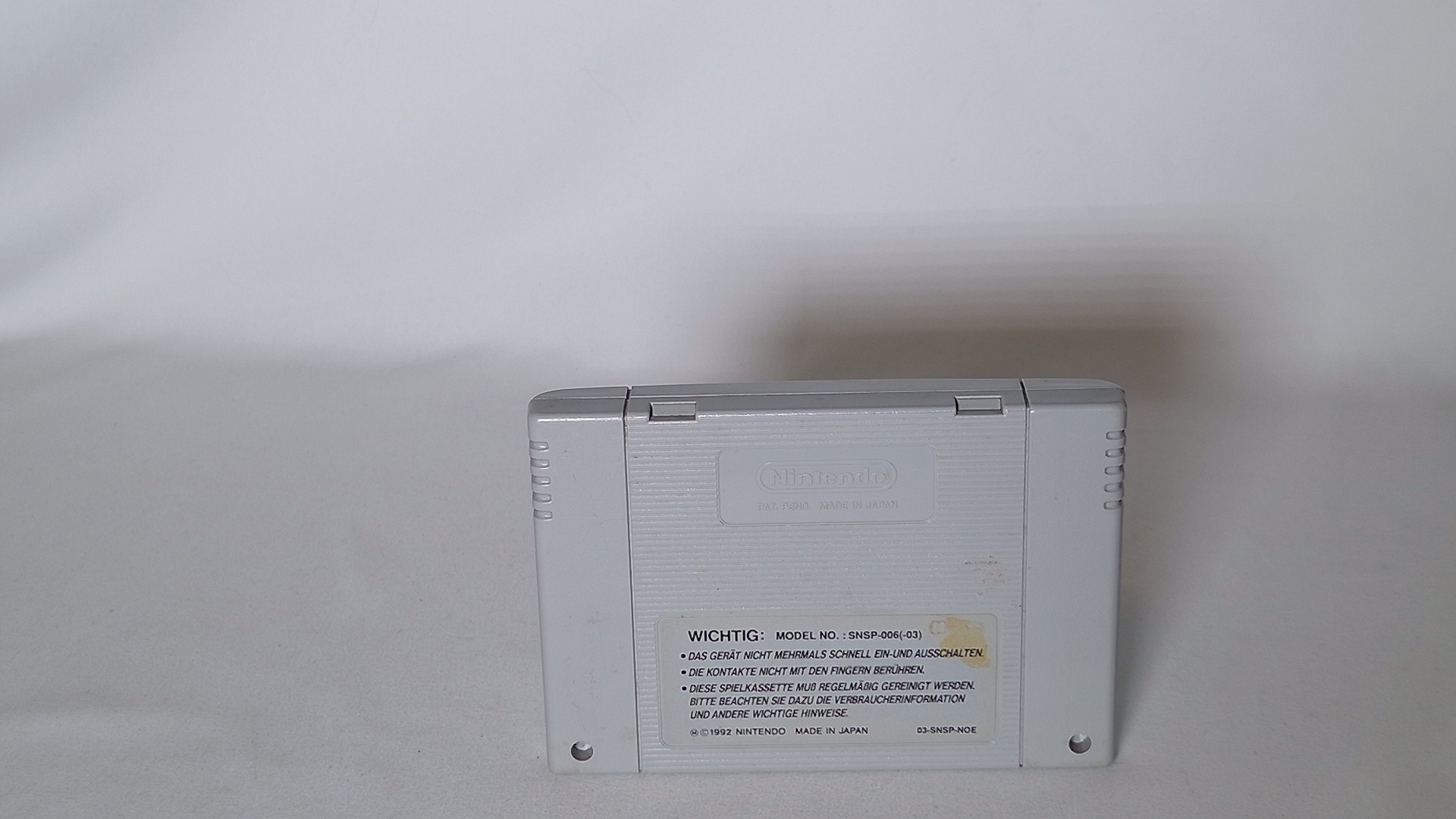 Super Mario World 2: Yoshi’s Island – SNES PAL Modul (Original, geprüfter Zustand)