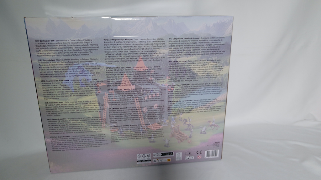 Castle Play Set – Ritterburg mit Figuren & Drache