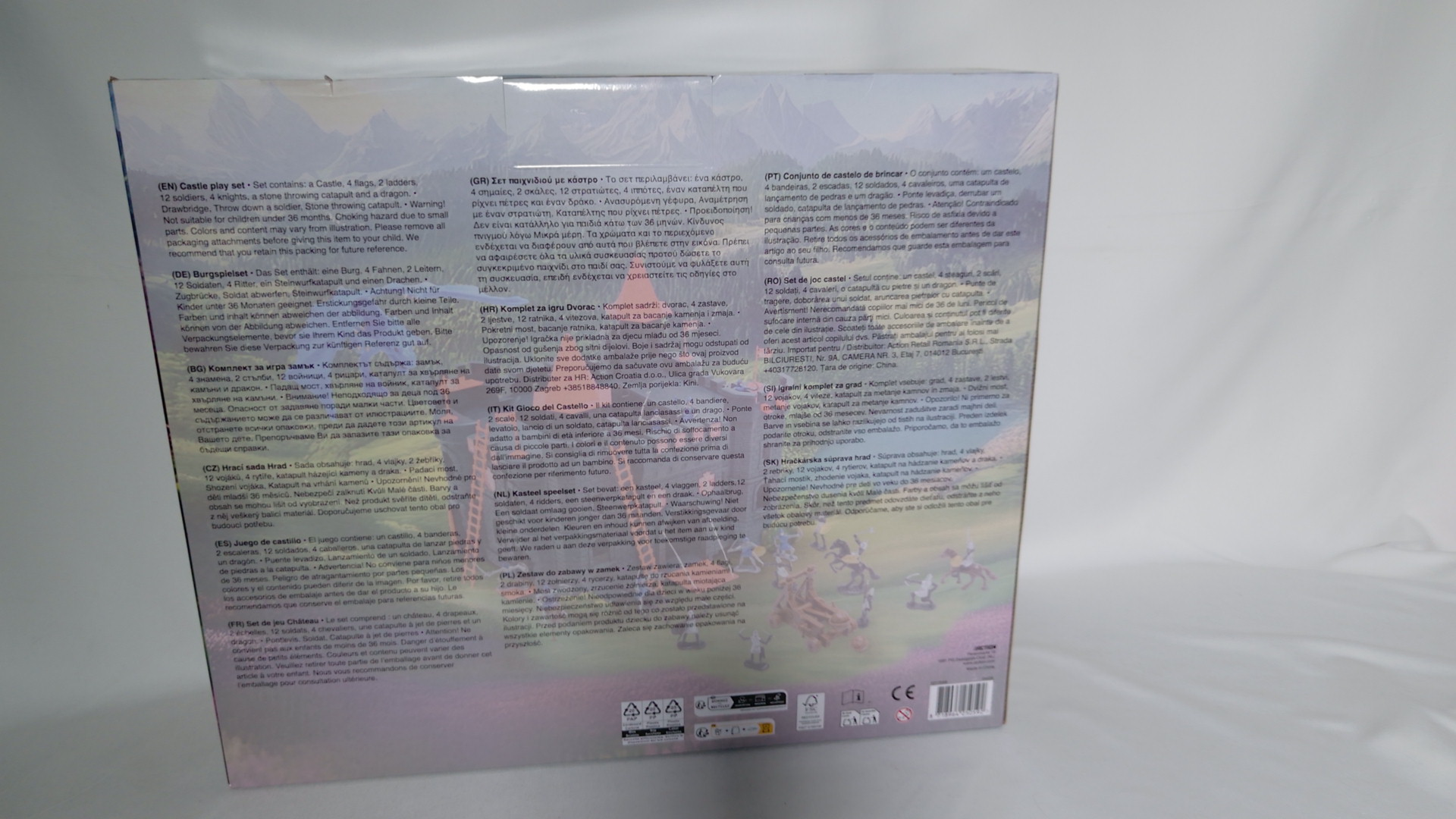 Castle Play Set – Ritterburg mit Figuren & Drache