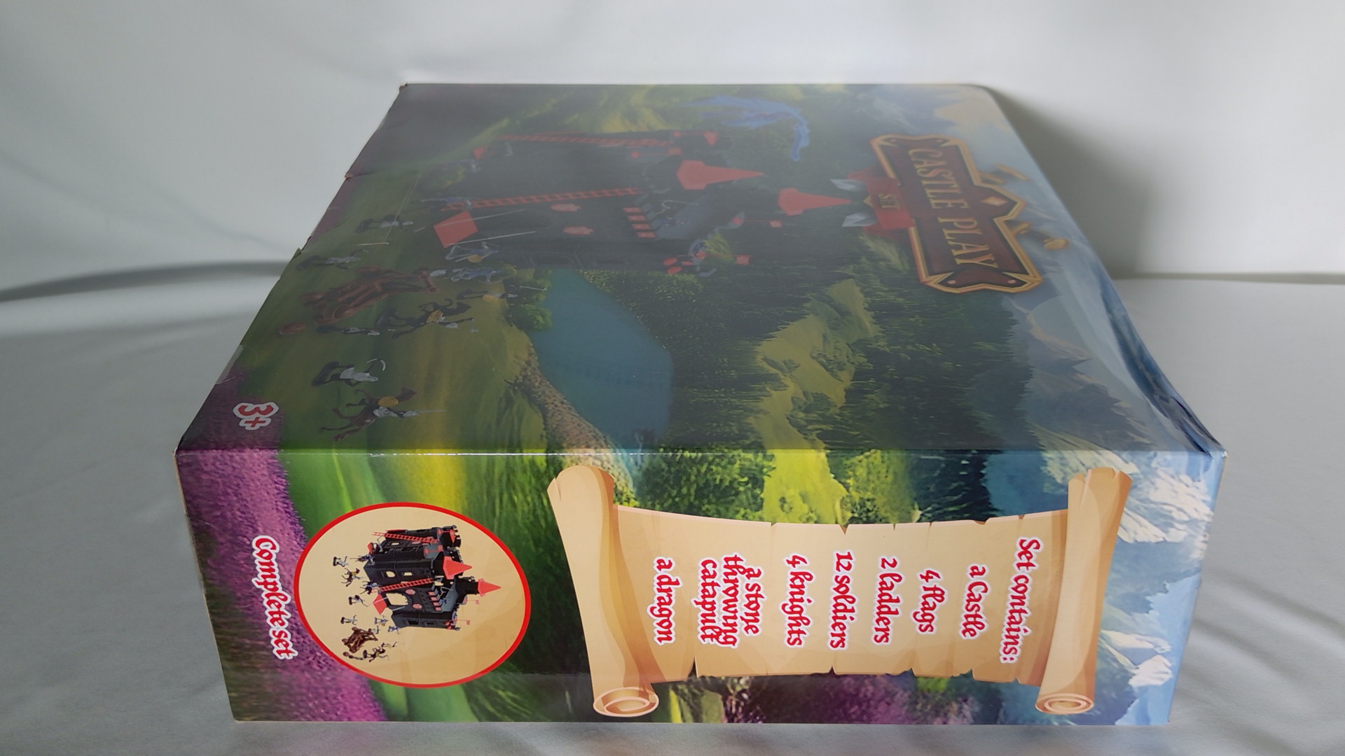 Castle Play Set – Ritterburg mit Figuren & Drache