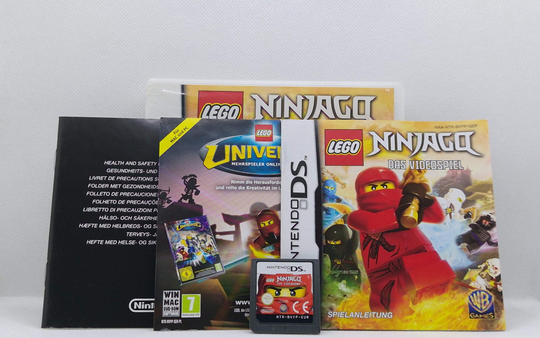 Nintendo DS – LEGO Ninjago Das Videospiel – OVP & Anleitung – Guter Zustand
