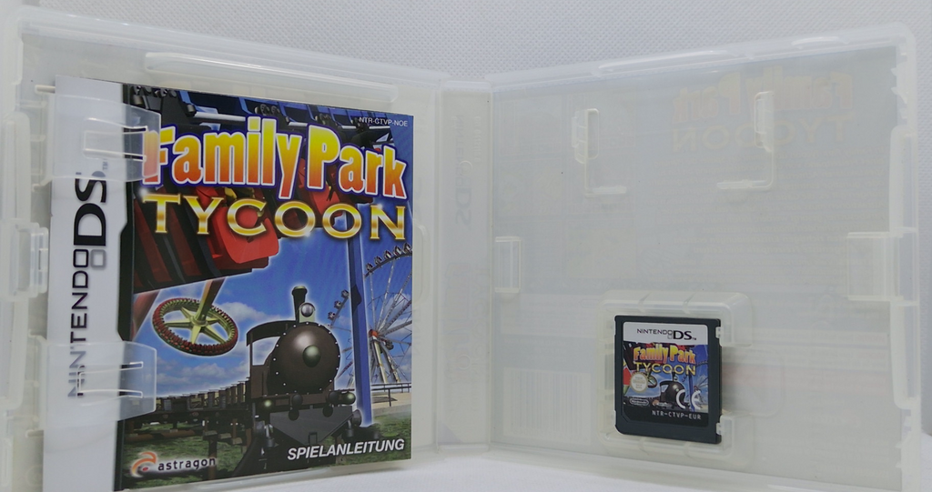 Nintendo DS – Family Park Tycoon – OVP & Anleitung – Sehr guter Zustand
