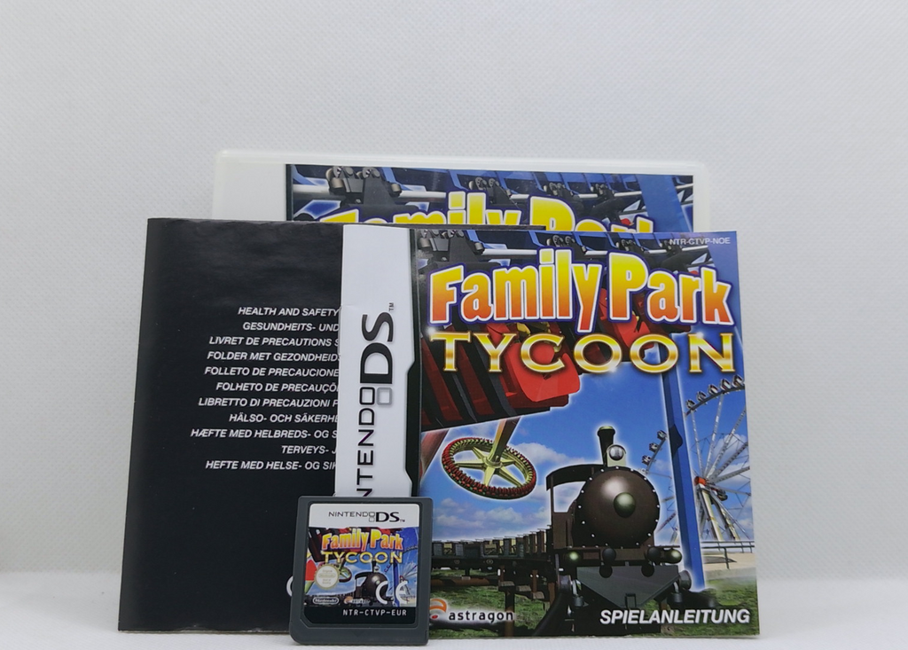 Nintendo DS – Family Park Tycoon – OVP & Anleitung – Sehr guter Zustand