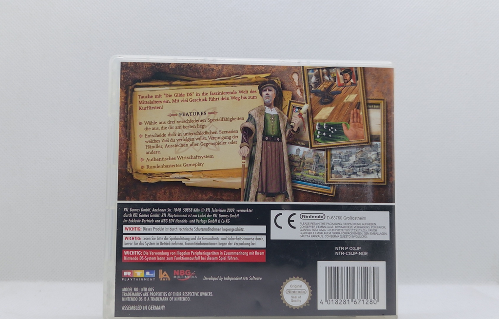 Nintendo DS – Die Gilde DS – OVP & Anleitung – Guter Zustand