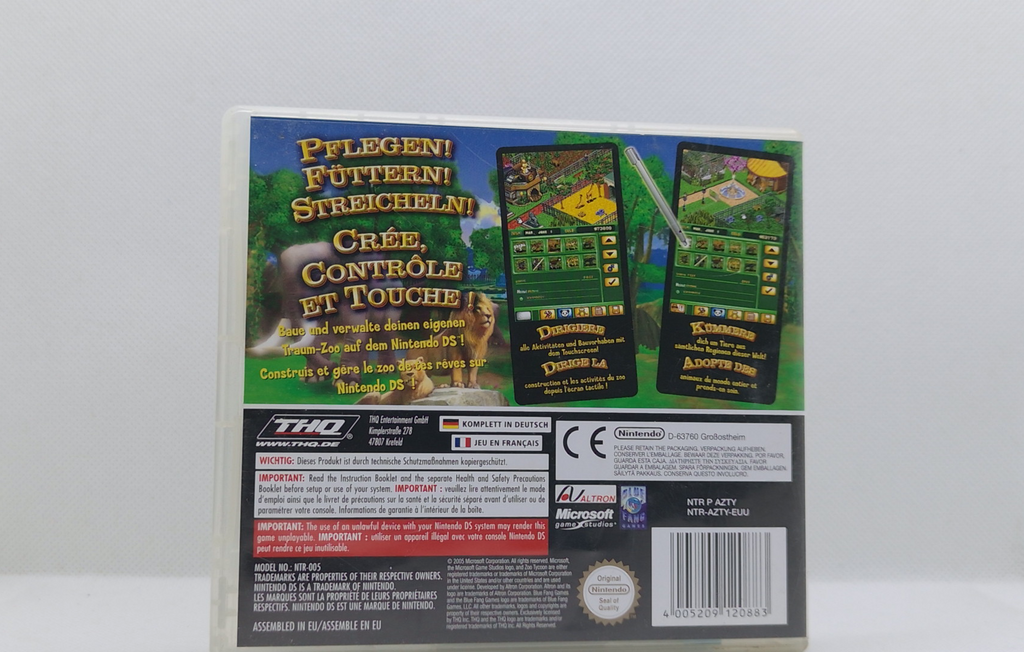 Nintendo DS – Zoo Tycoon DS – OVP & Anleitung – Guter Zustand