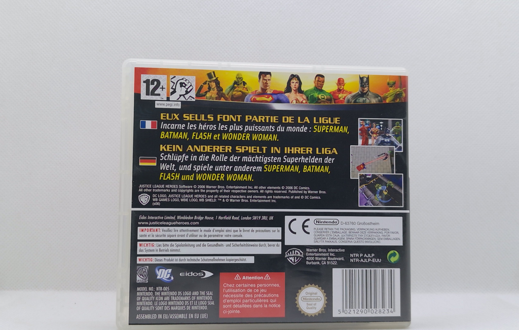 Nintendo DS – Justice League Heroes – OVP & Anleitung – Guter Zustand