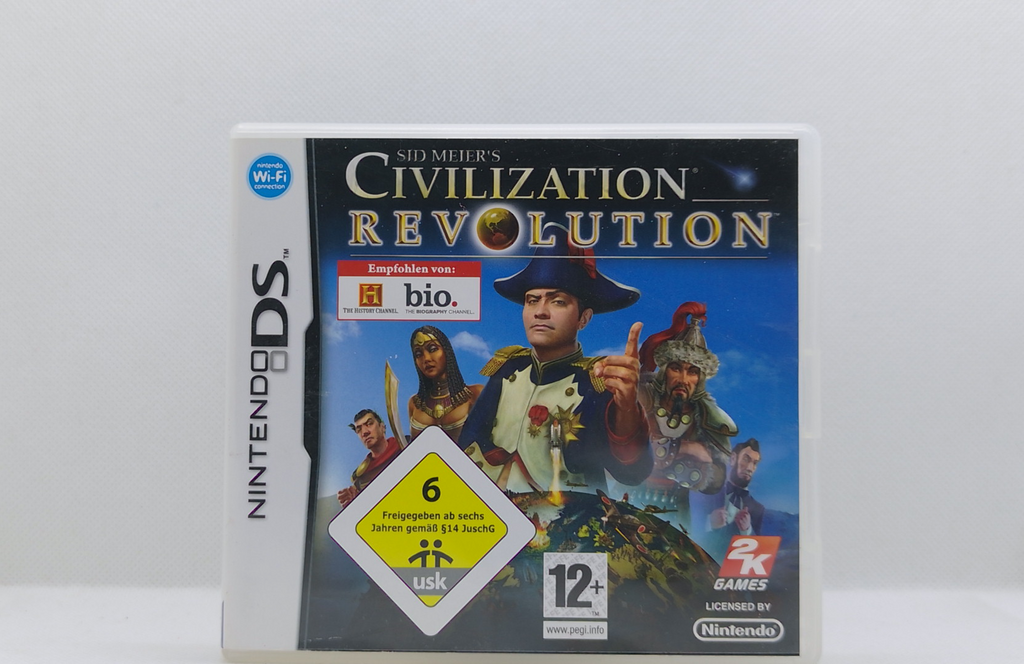 Nintendo DS – Civilization Revolution –  Modul im Case – guter Zustand