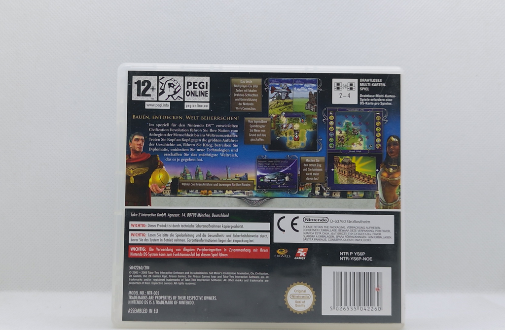 Nintendo DS – Civilization Revolution –  Modul im Case – guter Zustand