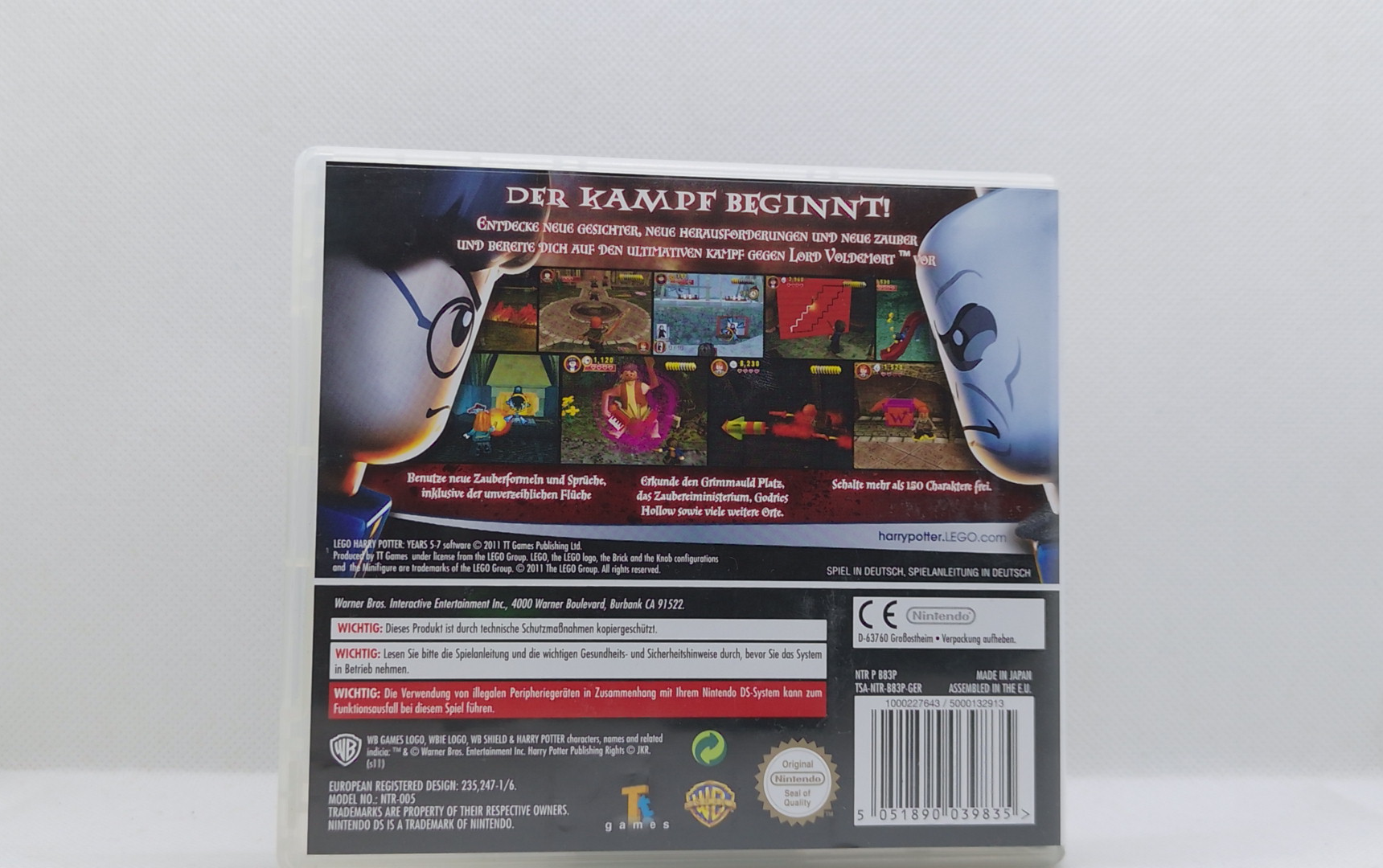 Nintendo DS - LEGO Harry Potter Die Jahre 5–7 – Komplett mit Anleitung