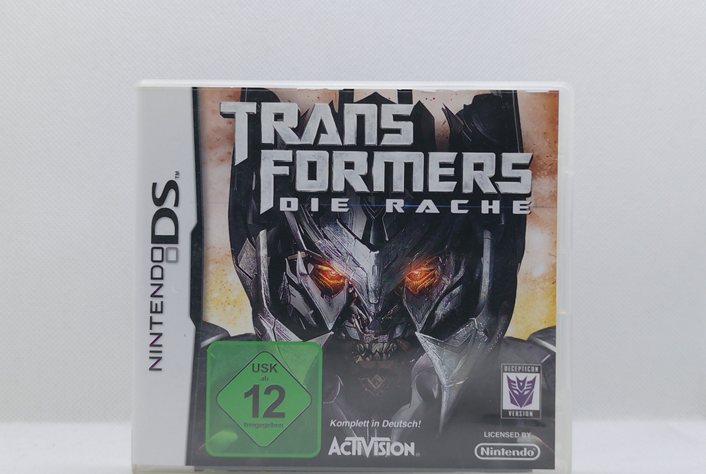 Nintendo DS Transformers Die Rache (Decepticon Version) – komplett – guter Zustand