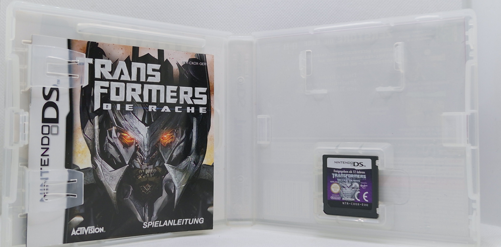Nintendo DS Transformers Die Rache (Decepticon Version) – komplett – guter Zustand