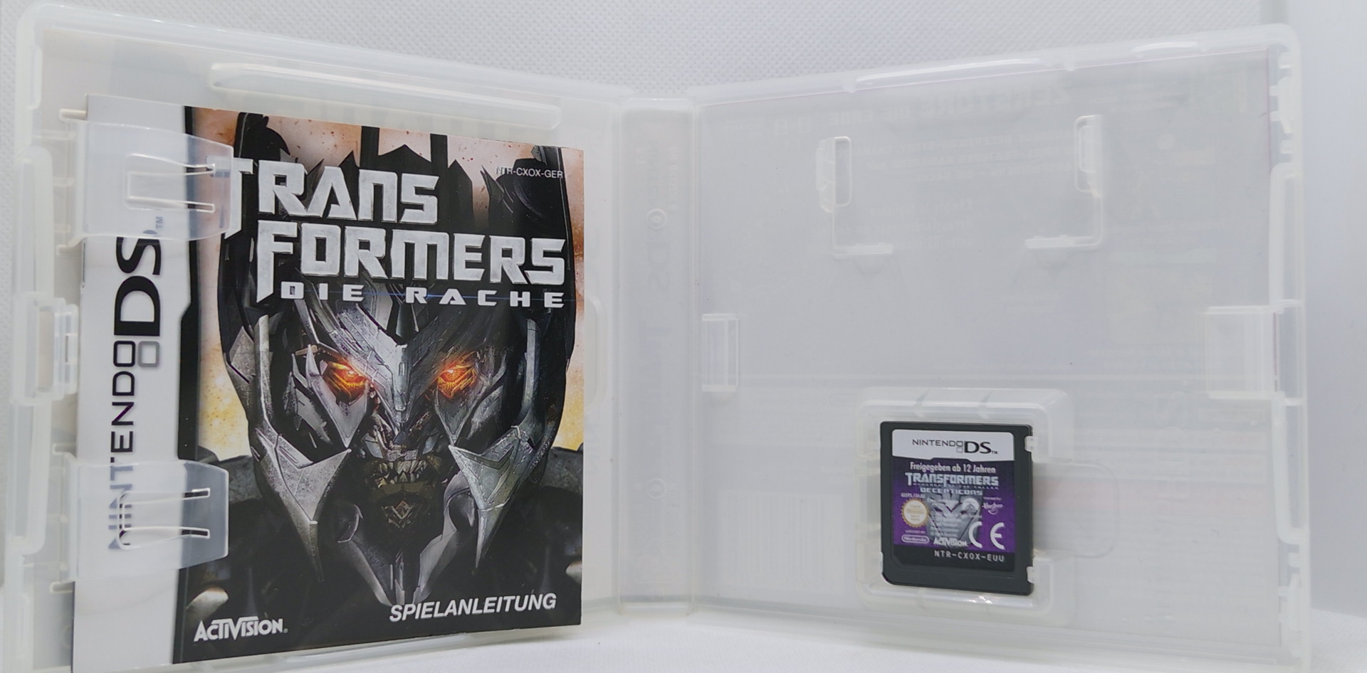 Nintendo DS Transformers Die Rache (Decepticon Version) – komplett – guter Zustand