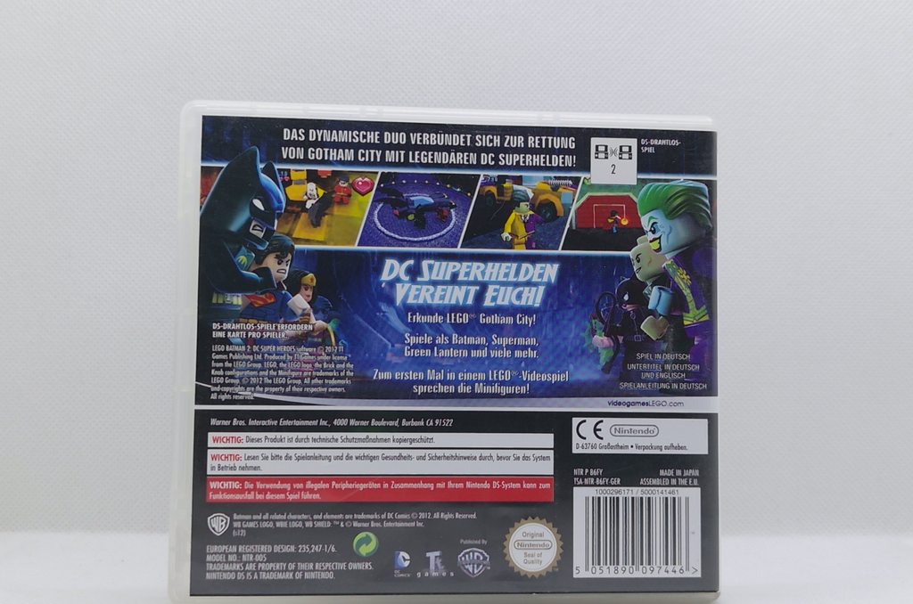 Nintendo DS – LEGO Batman 2: DC Super Heroes – OVP & Anleitung – Guter Zustand